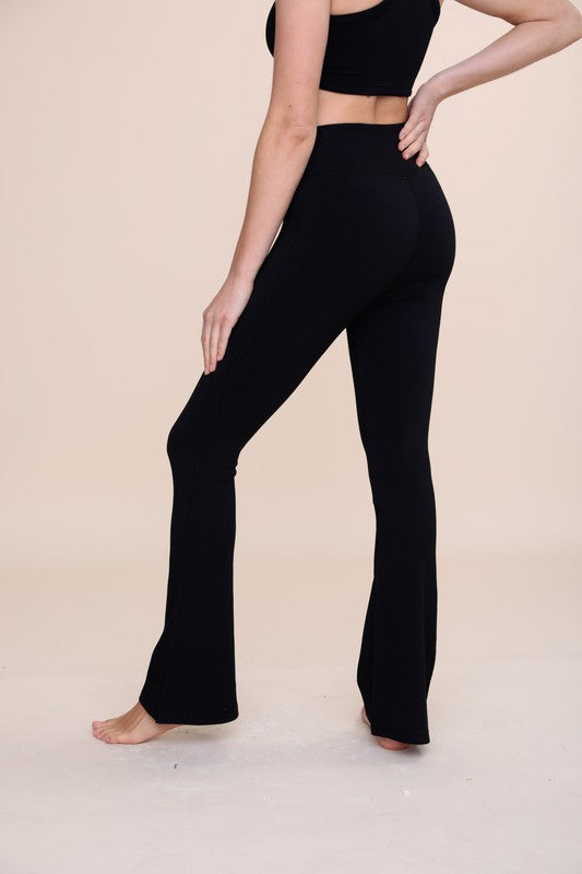 Ribbed Flare Leggings *ONLINE EXCLUSIVE*