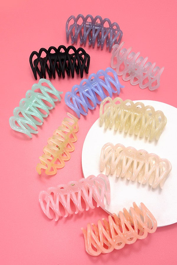 Large French Claw Clips
