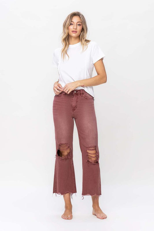 90S Vintage High Rise Cropped