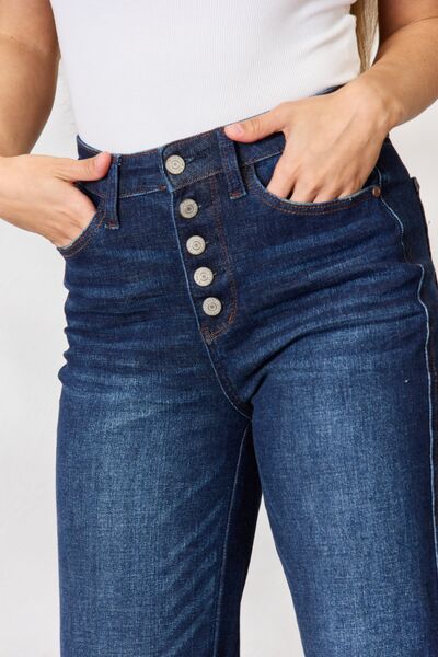 Judy Blue Full Size Button-Fly Jeans