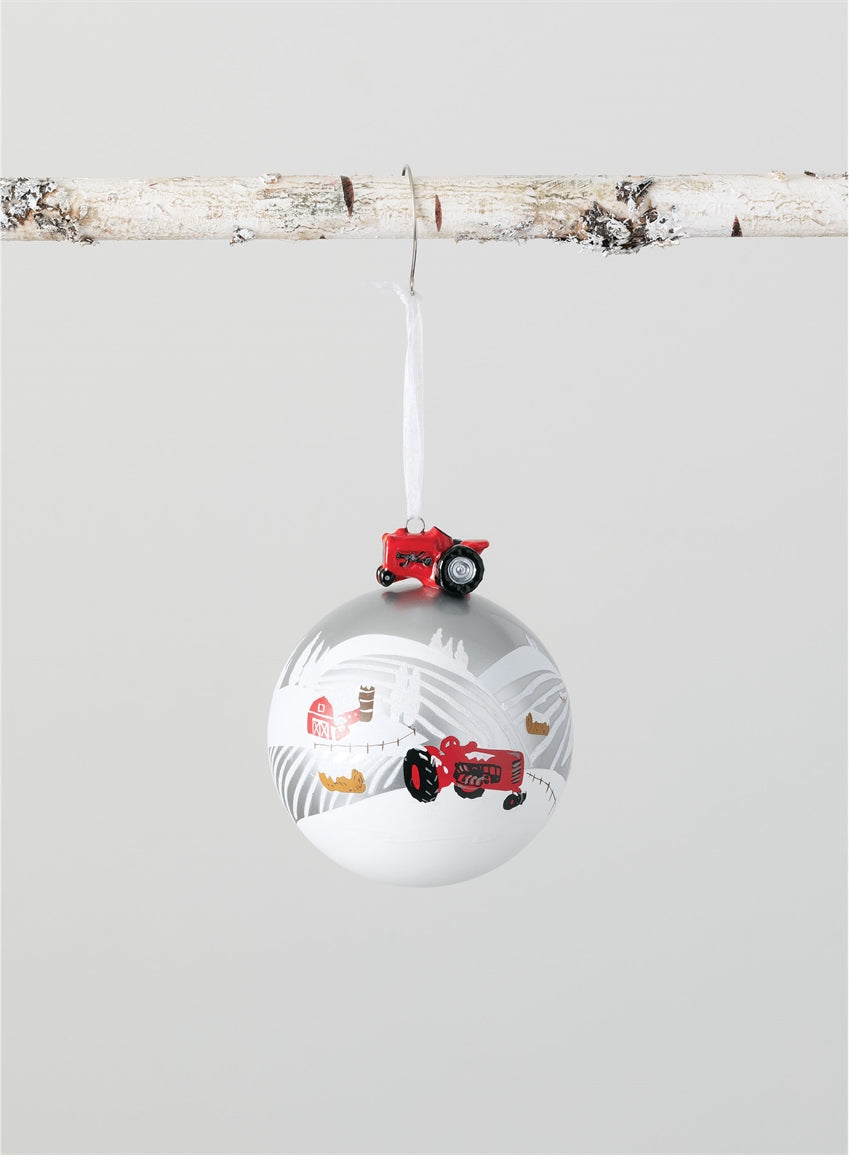 Tractor Ball Ornament (Down Home Holiday Tree)